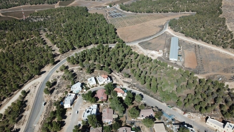 הר עמשא מלמעלה מעוף הציפור